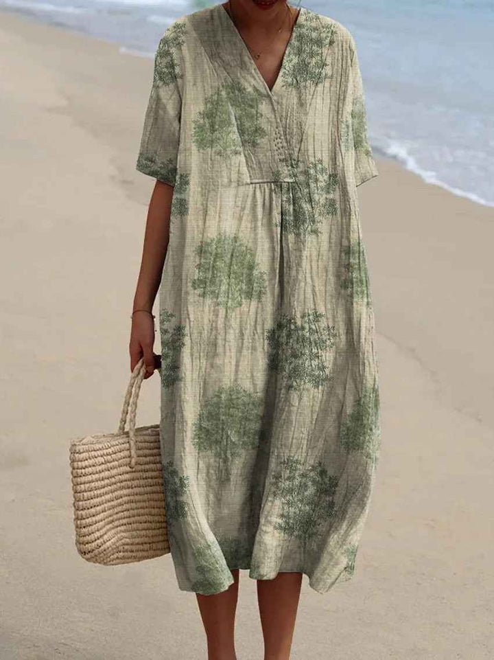 Mariella | Vintage Floral Midi Dress