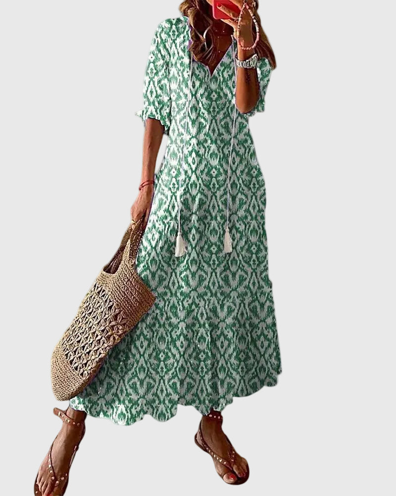 Amara | Vintage Summer Maxi Dress