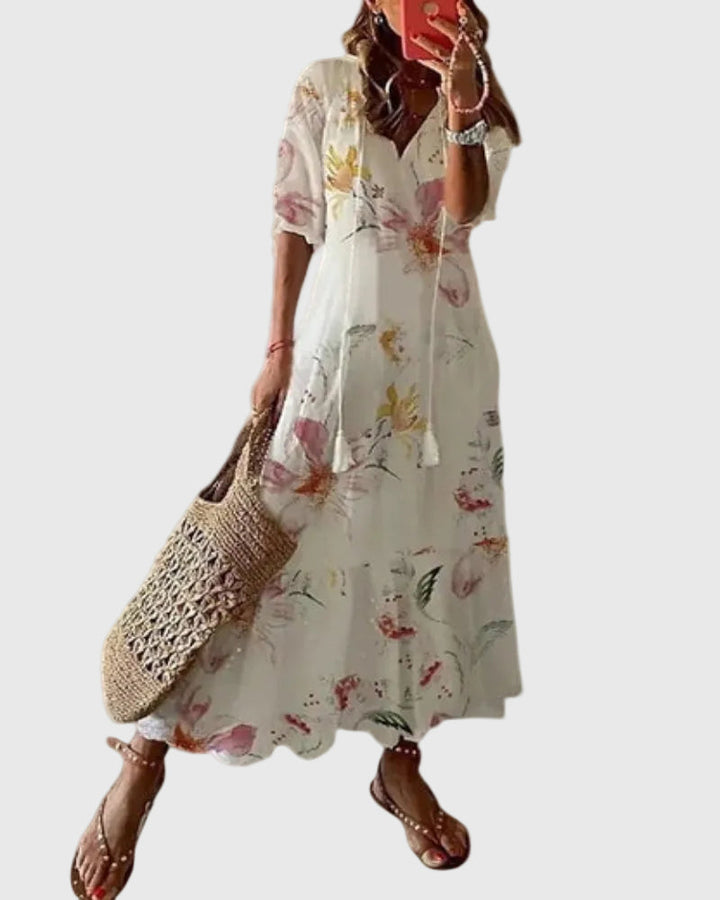 Amara | Vintage Summer Maxi Dress