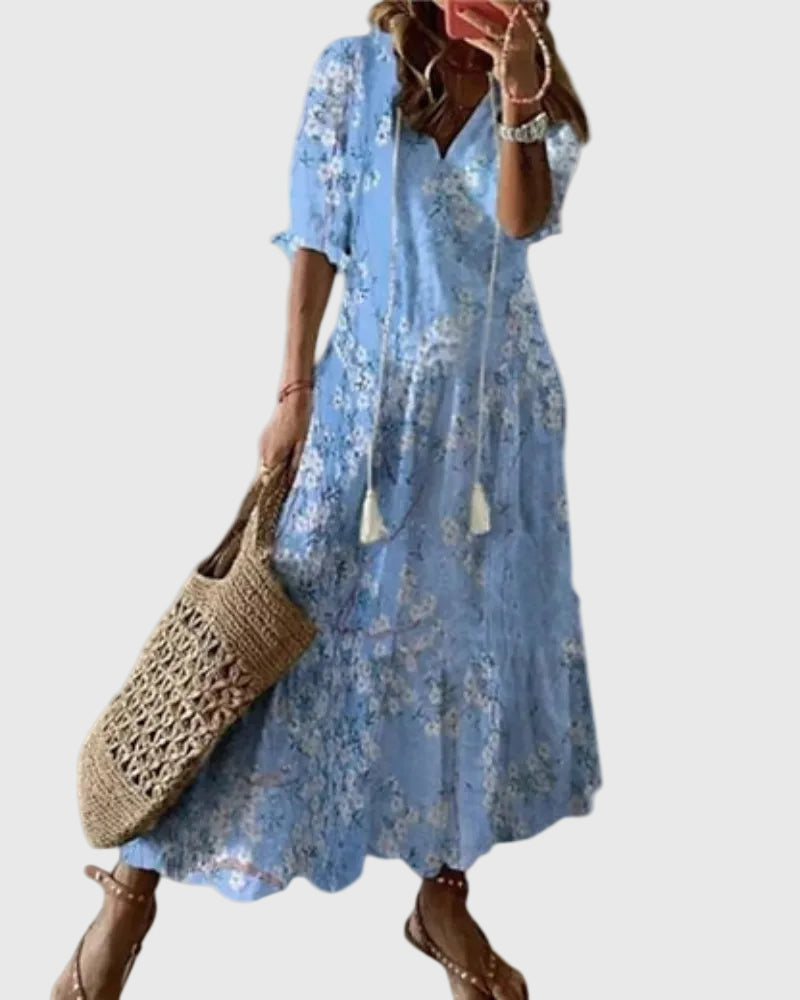Amara | Vintage Summer Maxi Dress