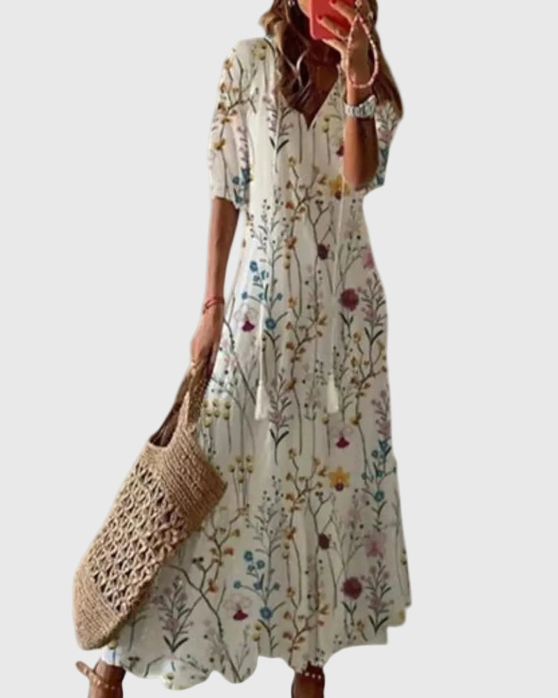 Amara | Vintage Summer Maxi Dress