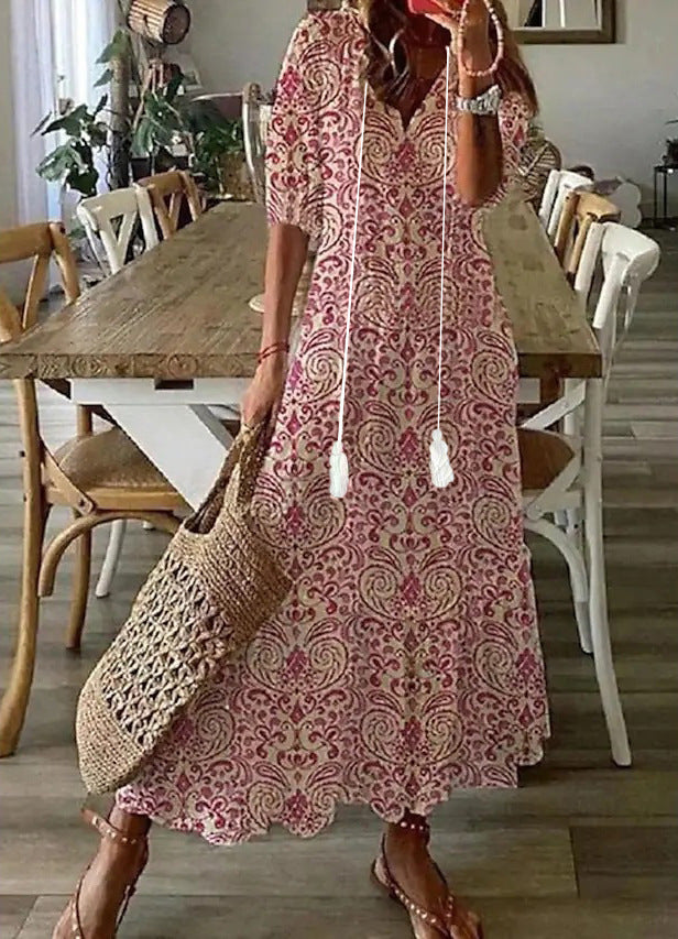Amara | Vintage Summer Maxi Dress